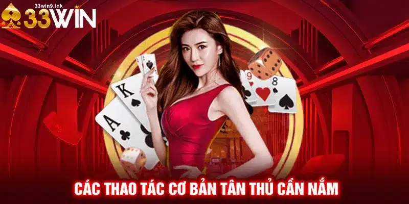 Hướng dẫn các thao tác cơ bản